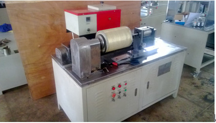 HDAF Hot Melt Gluing Air Filter Winding Machine / Threading Machine Φ480mm
